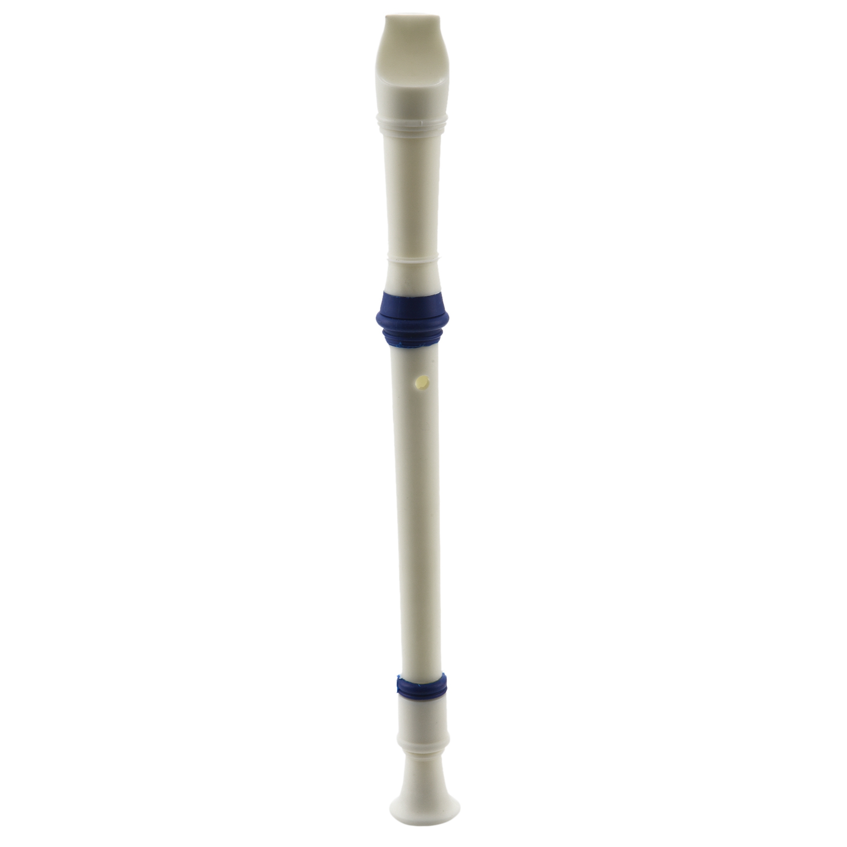 Soprano Recorder Plastic - 【サイバーマンデー】学生用プラスチック製8穴ソプラノリコーダーフルート ベージュブルー クリーニングスティック付き