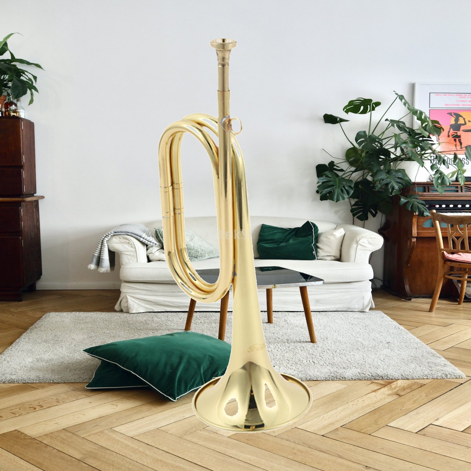 Musical Instrument Bugle - トランペット スカウトバグル 楽器 西洋管楽器 初心者向け 子供