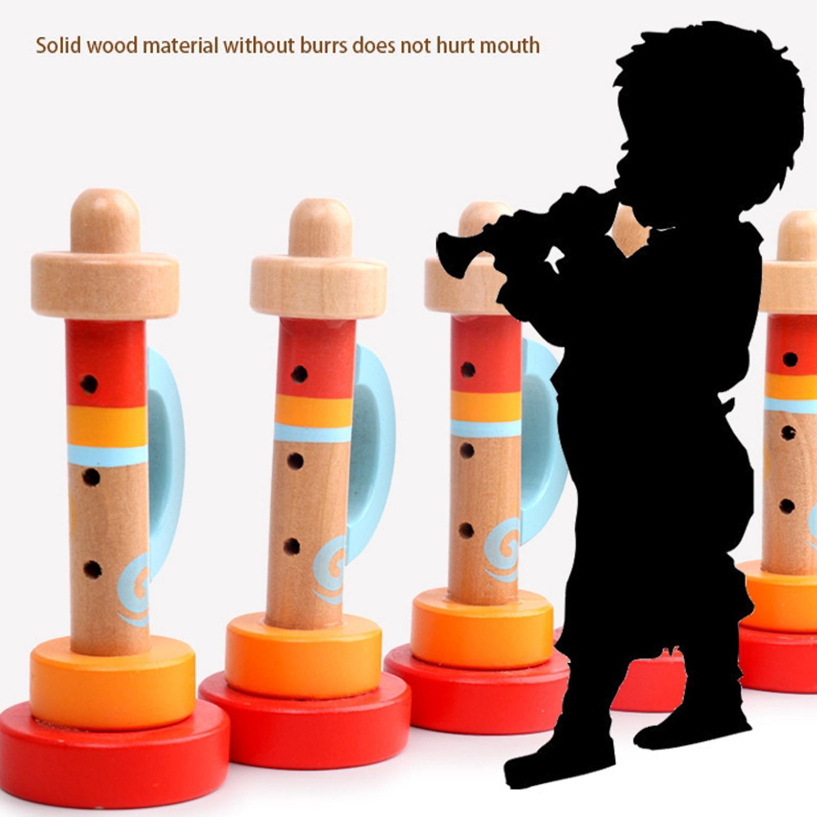 子供用 木製トランペット おもちゃ 楽器 早期教育用 ホータ - Musical Instrument Bugle のレビューと価格