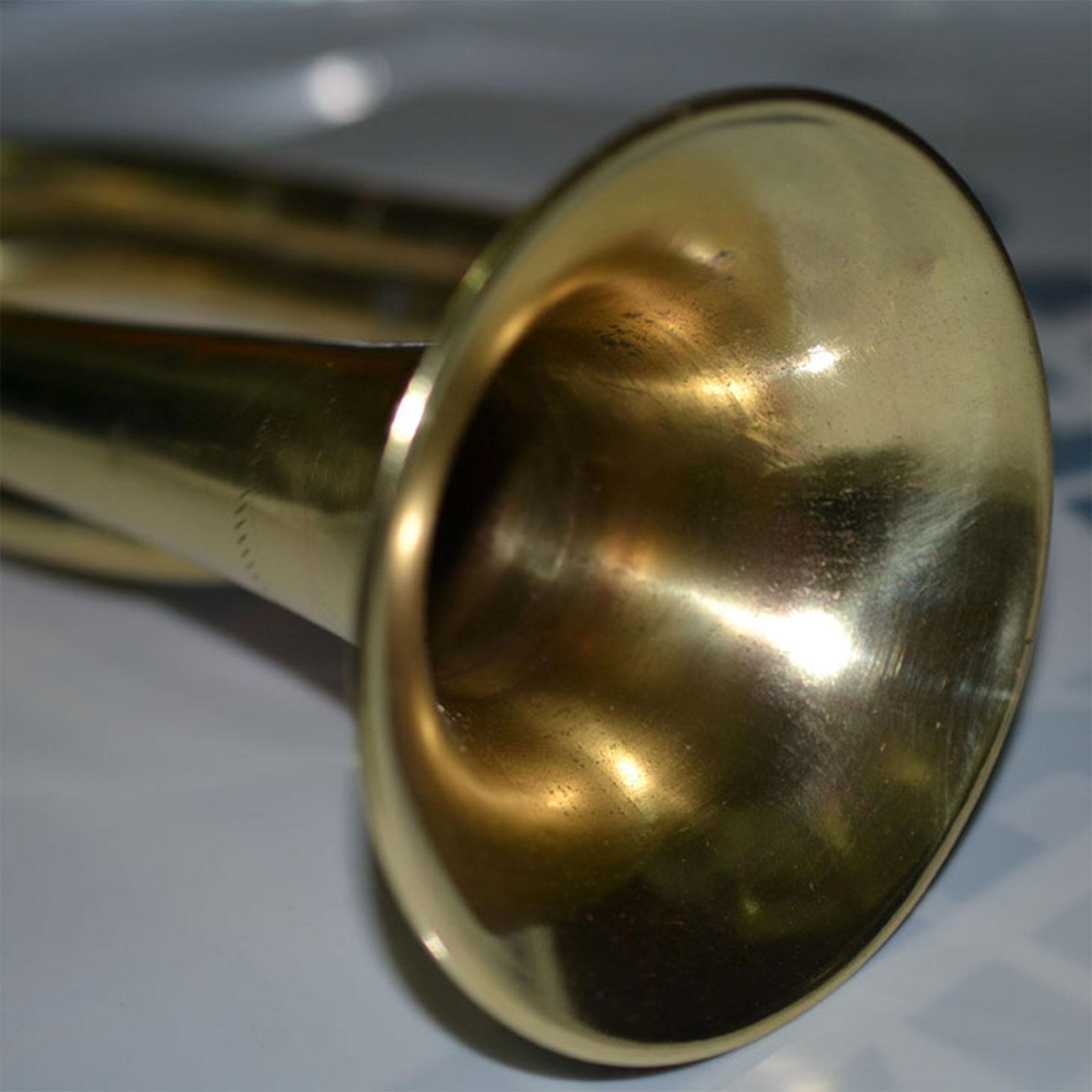 キャンプ用トランペット金管楽器初心者向け金管バンド楽器フルバ - Musical Instrument Bugle のレビューと価格