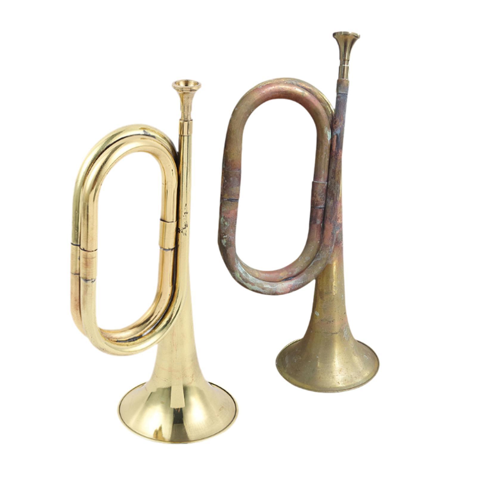 トランペット楽器 マーチングバグル 西洋管楽器 フルブラスト - Musical Instrument Bugle のレビューと価格