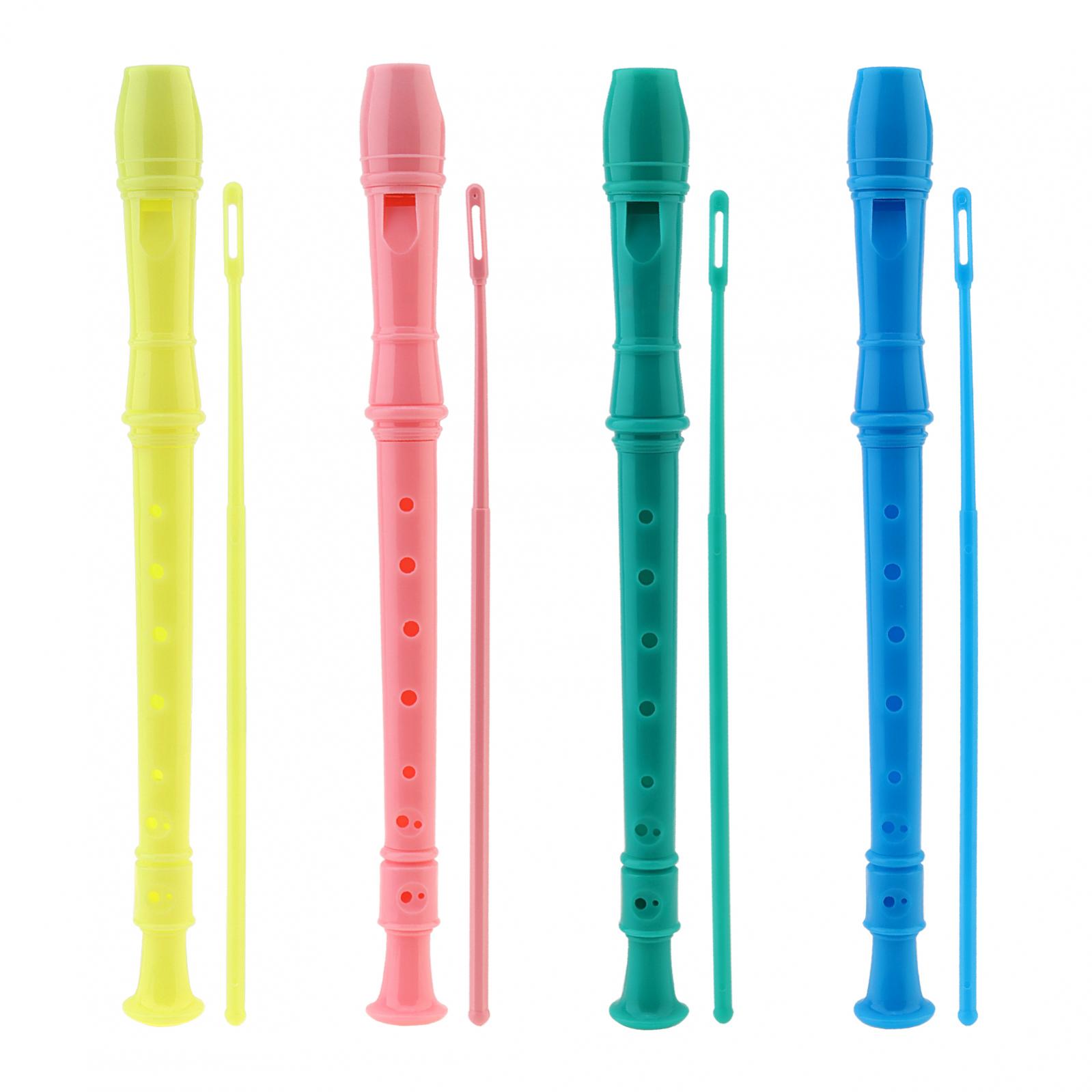 4パック ABSプラスチック製 キーC ドイツ式リコーダー  - Soprano Recorder Plastic のレビューと価格