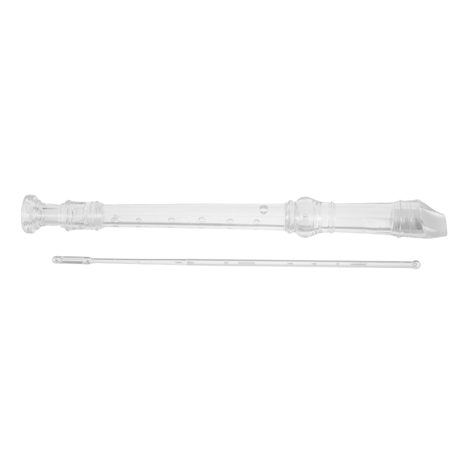 1セット、8穴透明ソプラノリコーダー、子供向け、初心者用、プ - Soprano Recorder Plastic のレビューと価格
