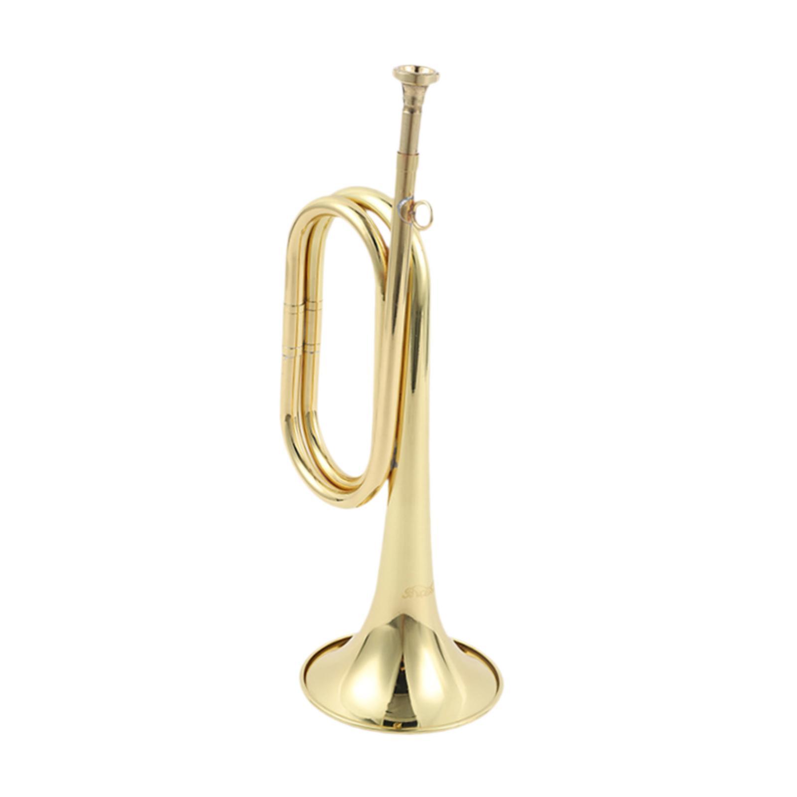 トランペット スカウトバグル 楽器 西洋管楽器 初心者向け  - Musical Instrument Bugle のレビューと価格
